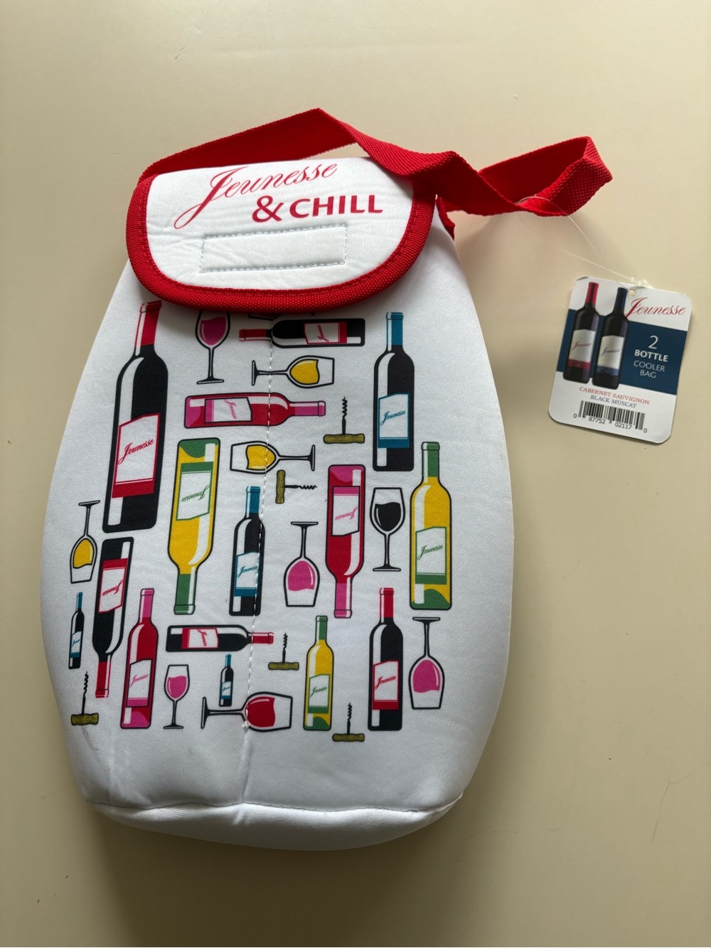 Insulated Wine Bottle Cooler Bag NWT